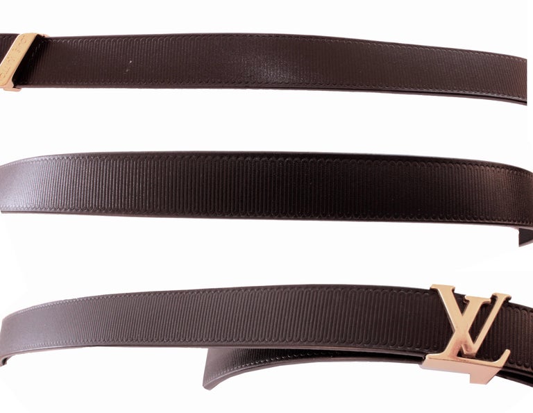 Louis Vuitton Damier Initiales Belt - 2 For Sale on 1stDibs