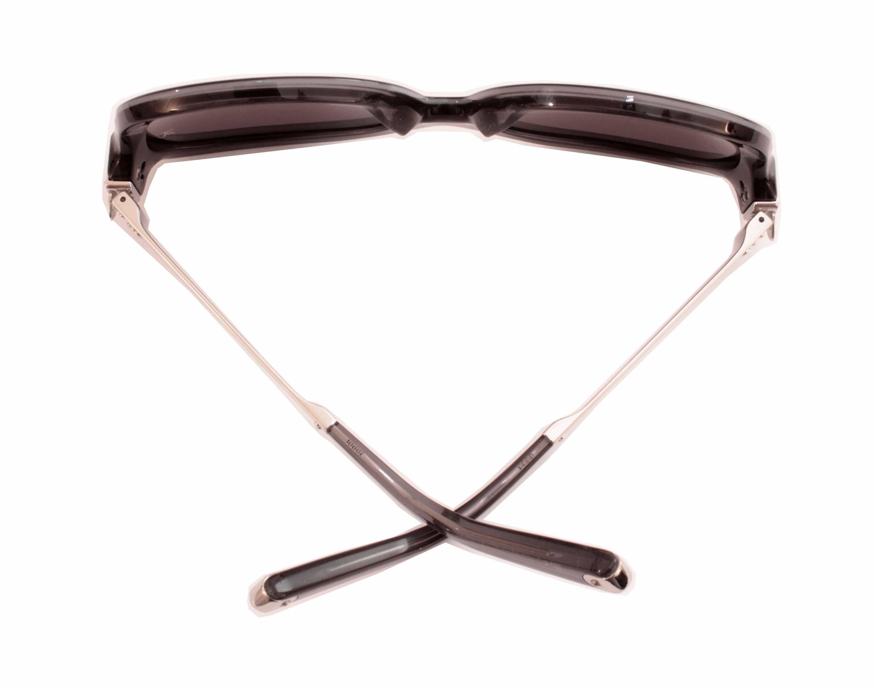 Iconic Louis Vuitton Petit Soupçon Cat Eye Sunglasses Black + Case Z0489W 2014 2