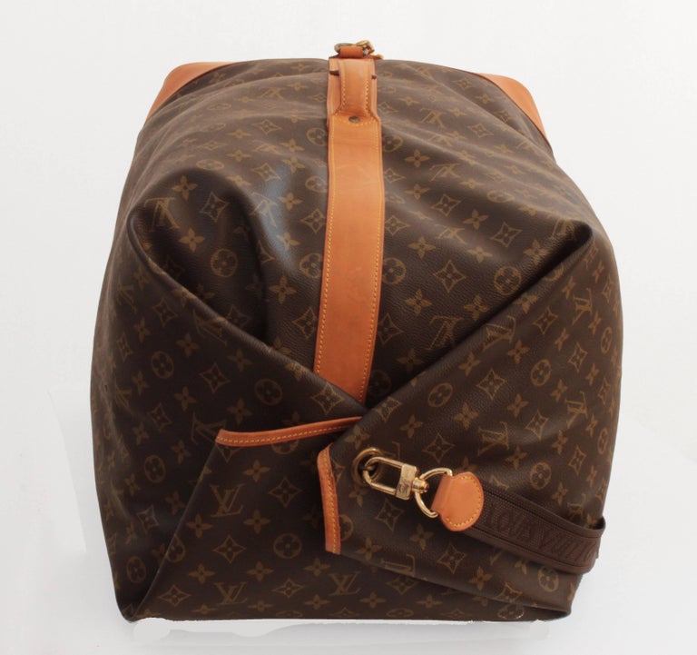 Louis Vuitton Monogram Sac Marin Large Duffle Bag XL Travel Tote Vintage 90s For Sale at 1stdibs