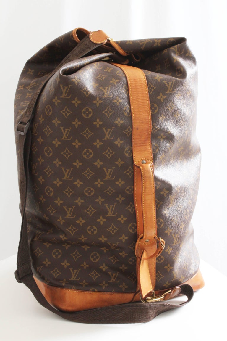 Louis Vuitton Monogram Sac Marin GM XL Duffel Bag Travel Tote + Shoulder  Strap at 1stDibs | louis vuitton sac marin, sac marin louis vuitton, louis  vuitton sac marine