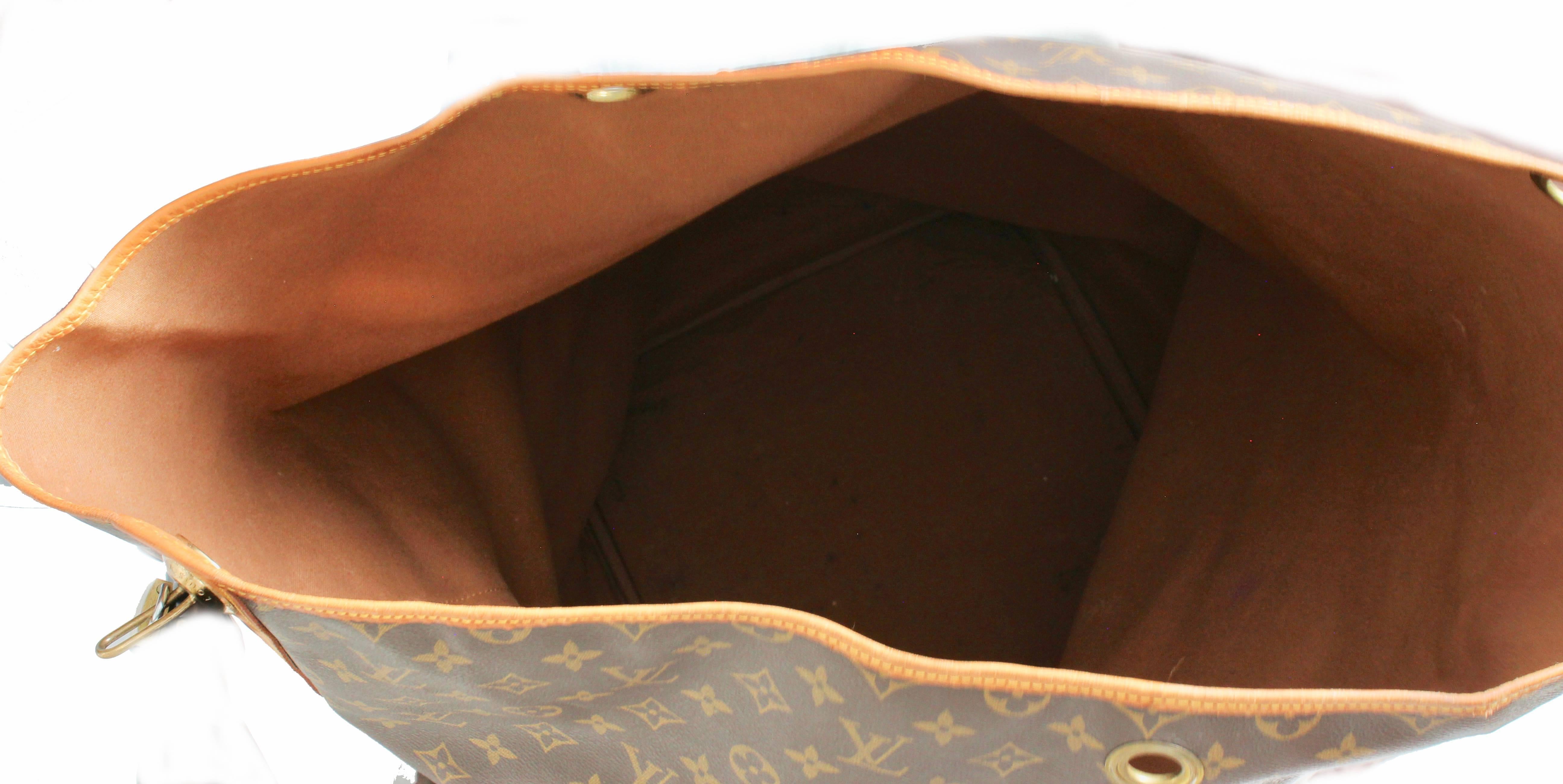 Louis Vuitton Monogram Sac Marin GM XL Duffel Bag Travel Tote + Shoulder Strap  3