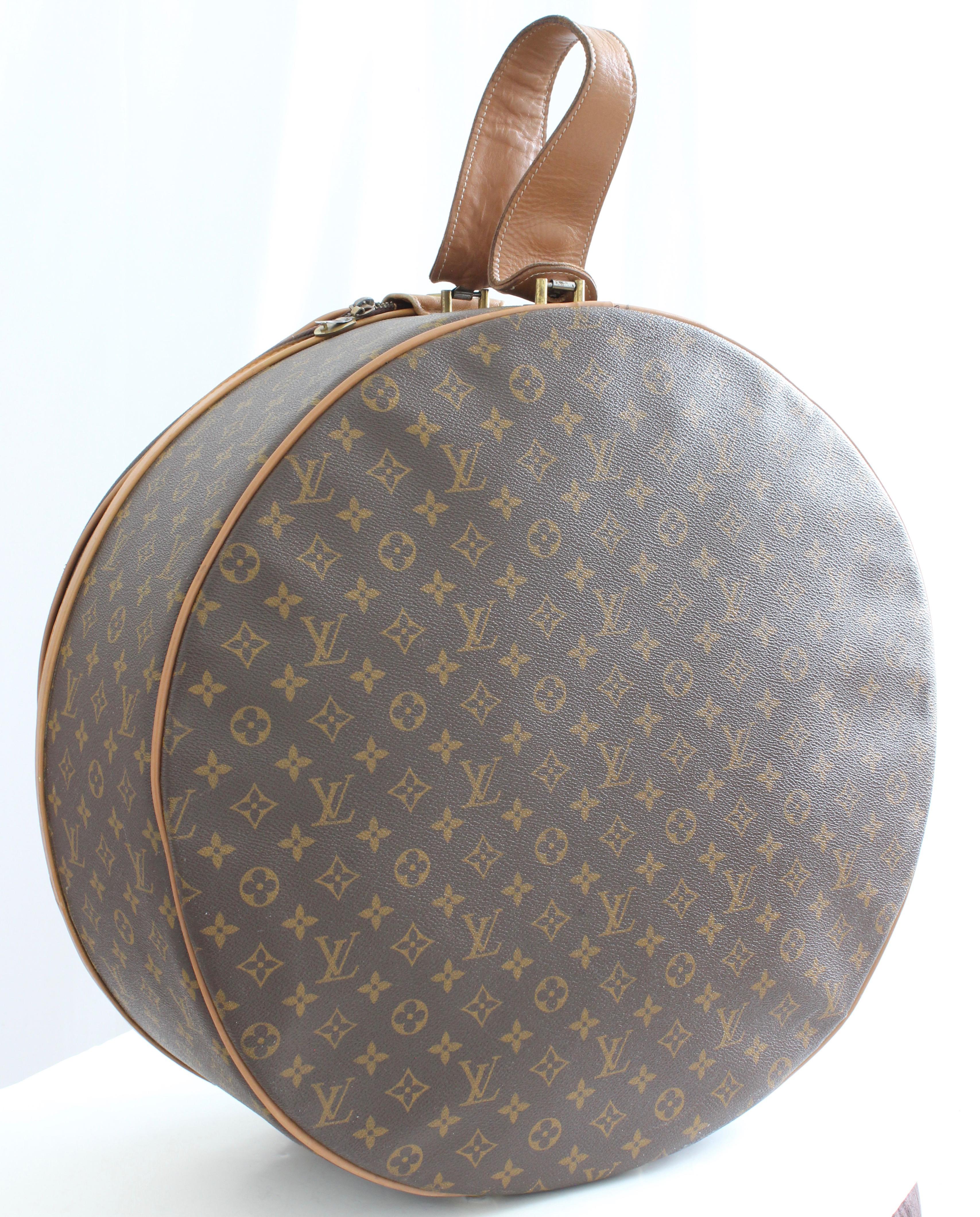 Louis Vuitton The French Company Boite Chapeaux Round Hat Box 50cm Travel Bag  1