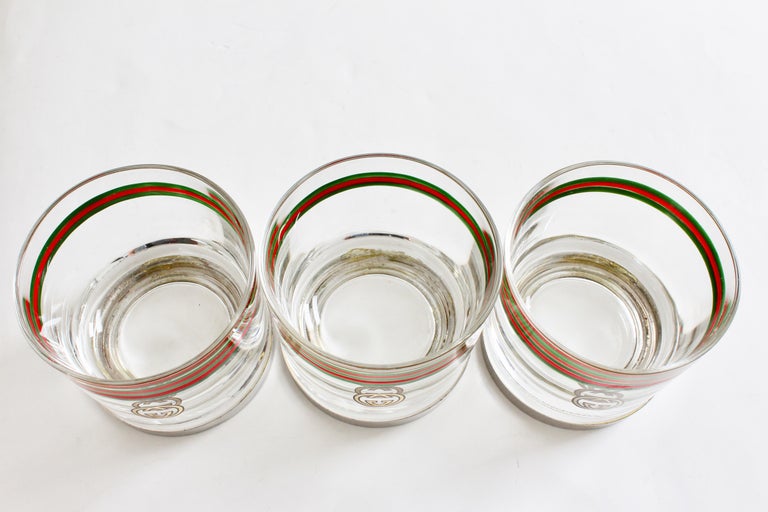 vintage gucci drinking glasses