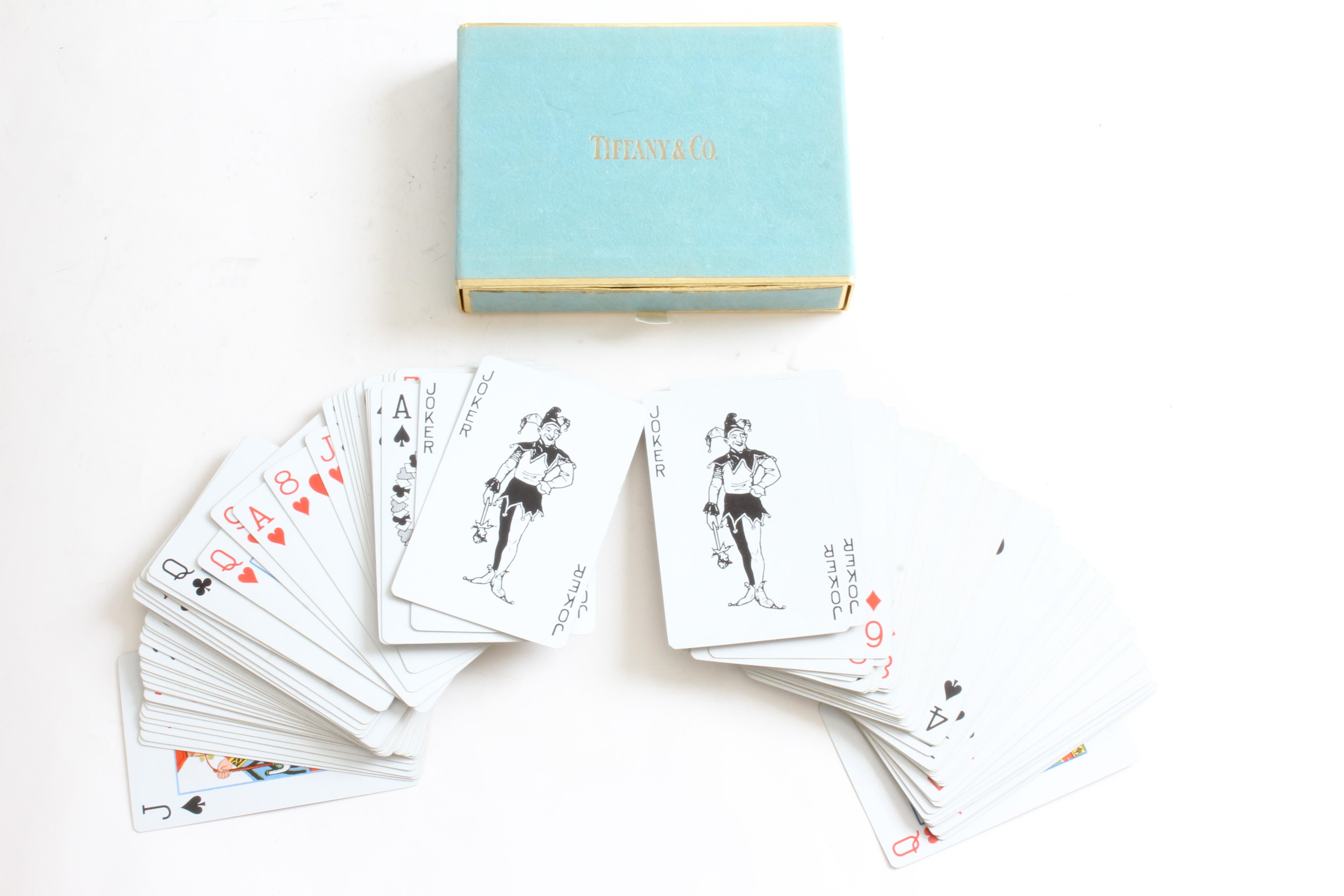 tiffany playing cards