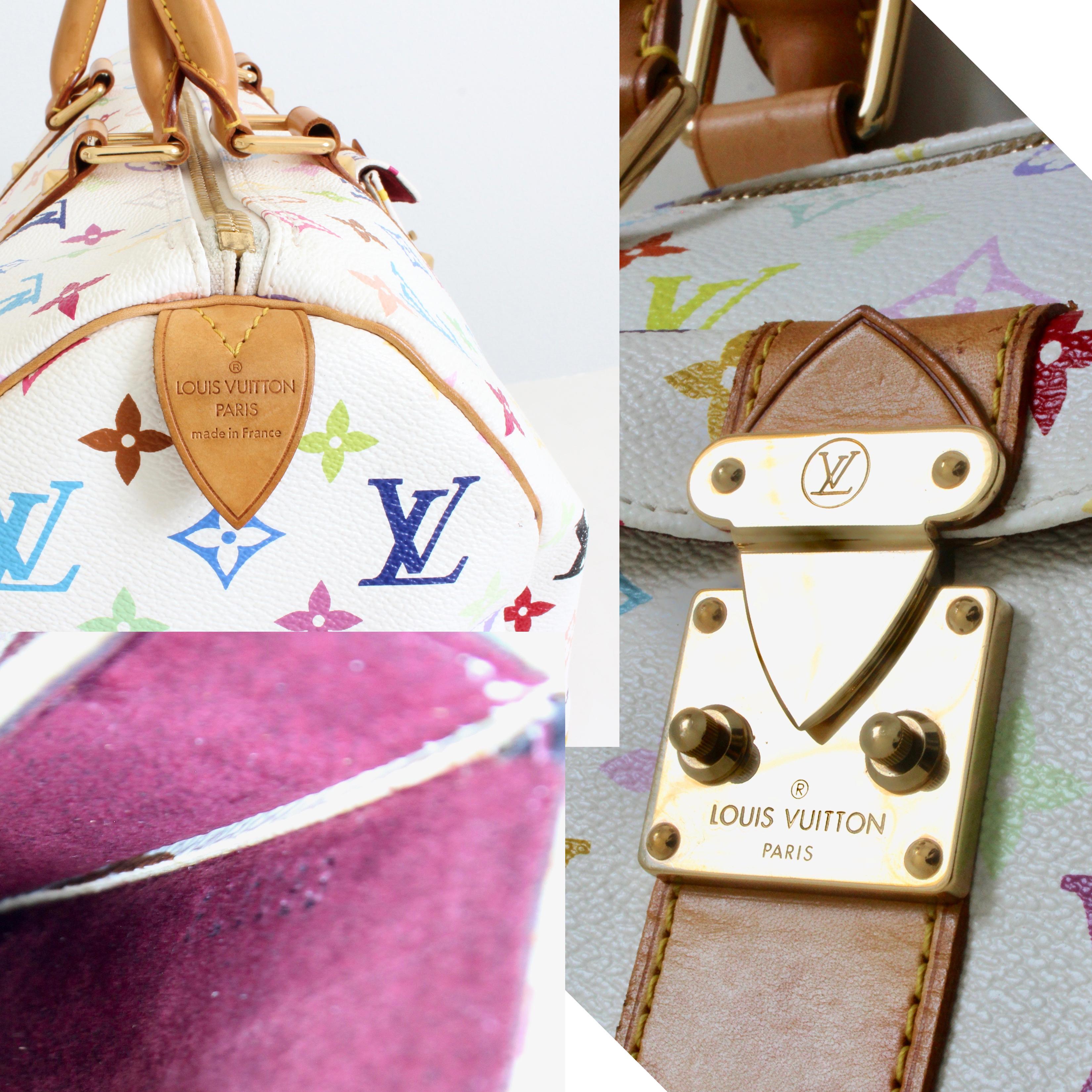 Louis Vuitton Multicolore Monogram Keepall 45cm Duffle Bag Travel Tote Spring 03 7
