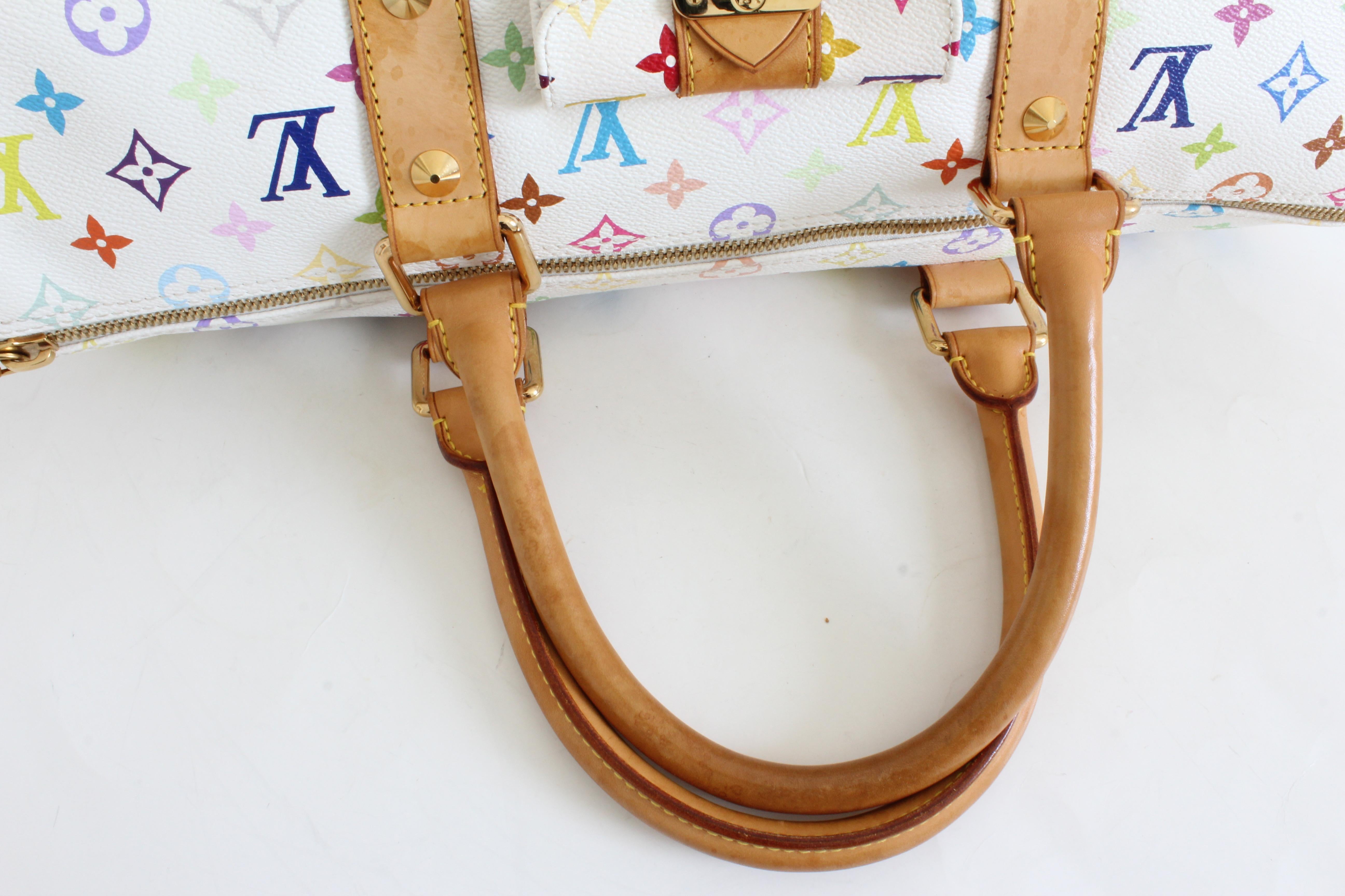 Louis Vuitton Multicolore Monogram Keepall 45cm Duffle Bag Travel Tote Spring 03 3