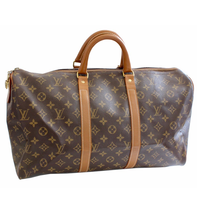 Louis Vuitton Keepall 45 Monogram Duffle - Lv Travel Bag