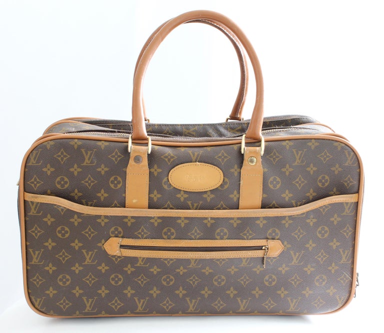 Louis Vuitton Carry All Soft Side Suitcase Weekender Luggage