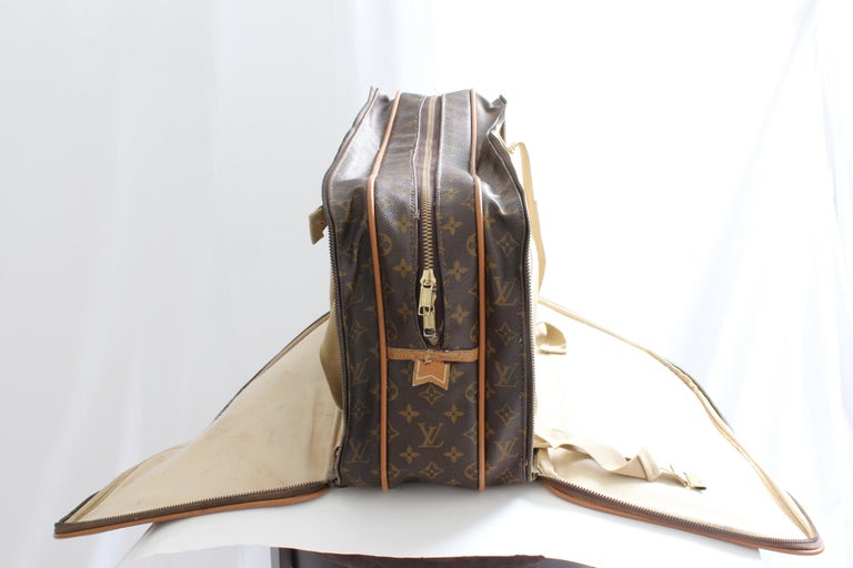 Louis Vuitton Soft Sided Suitcase Luggage Monogram Weekender Carry All