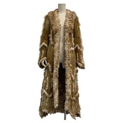 1996 Alexander McQueen “Dante" fur suede coat