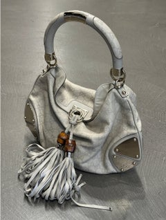 2007 Gucci monogram leather Indy bag