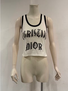 S/S 2002 Christian Dior Gothic Hardcore logo top