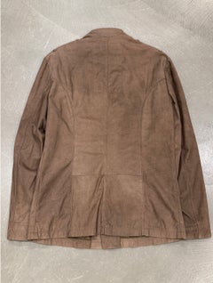 2003 Yves Saint Laurent by Tom Ford leather safari jacket