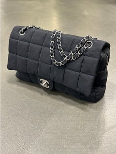 2002-2003 Chanel nylon Chocolate Bar bag