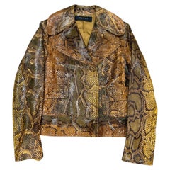 A/W 2011 Gucci by Frida Giannini runway python jacket