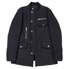 Défilé A/W2004 Gucci by Tom Ford manteau en laine multi-poches