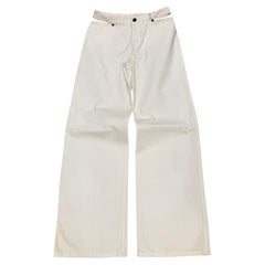 2001 Gucci by Tom Ford cut-out waist denim