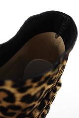 CHRISTIAN LOUBOUTIN Leopard Knee High Boots 36.5