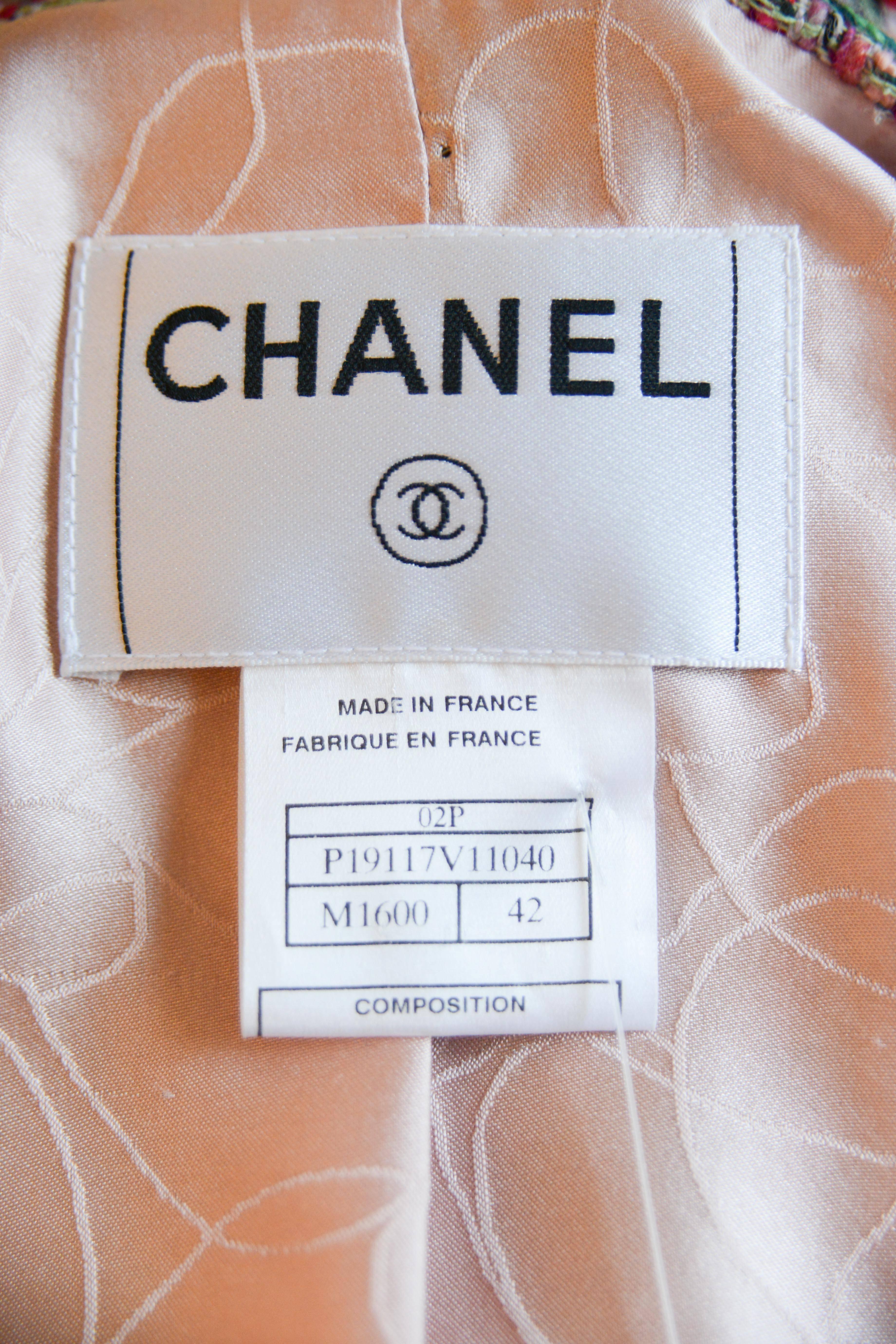 CHANEL Tweed Open Jacket  1