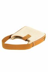 HERMES Canvas Sako H Shoulder Bag