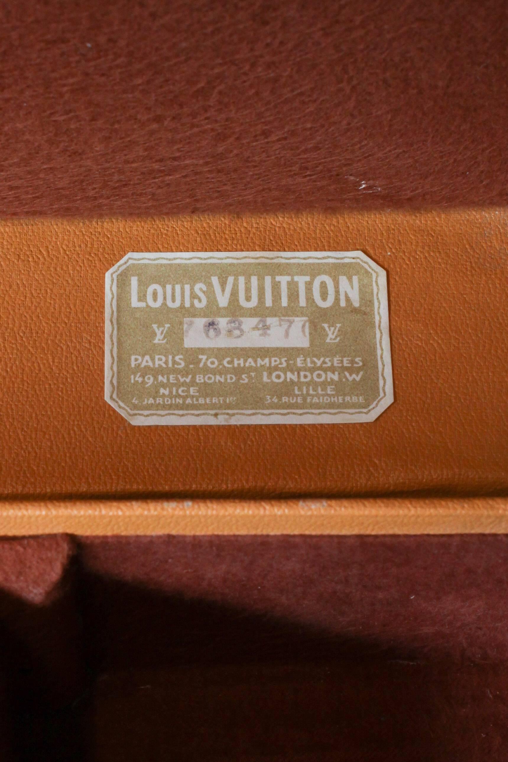 Vintage Louis Vuitton Shoe Trunk 2