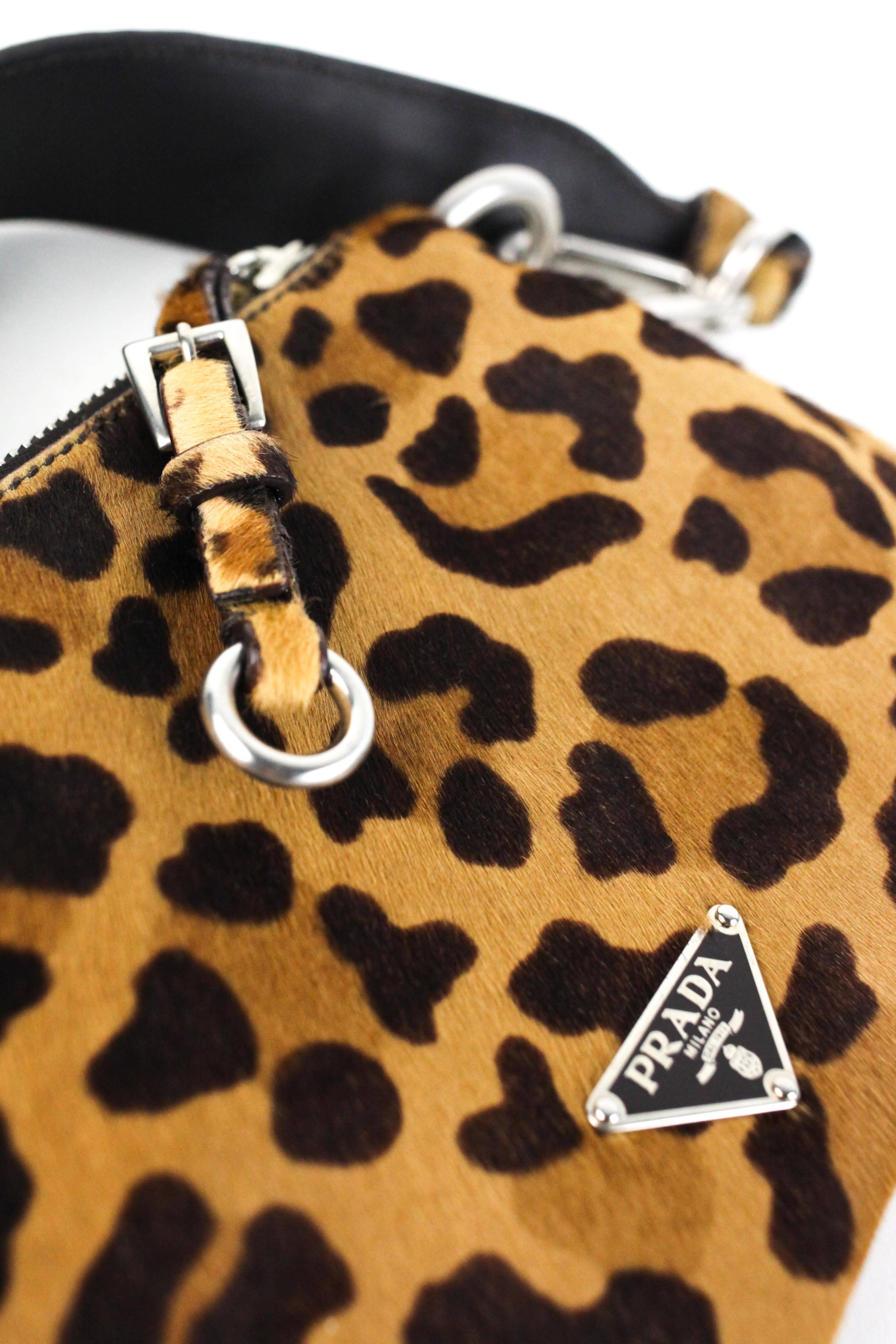 Prada Leopard Print Hair-calf Bag  3