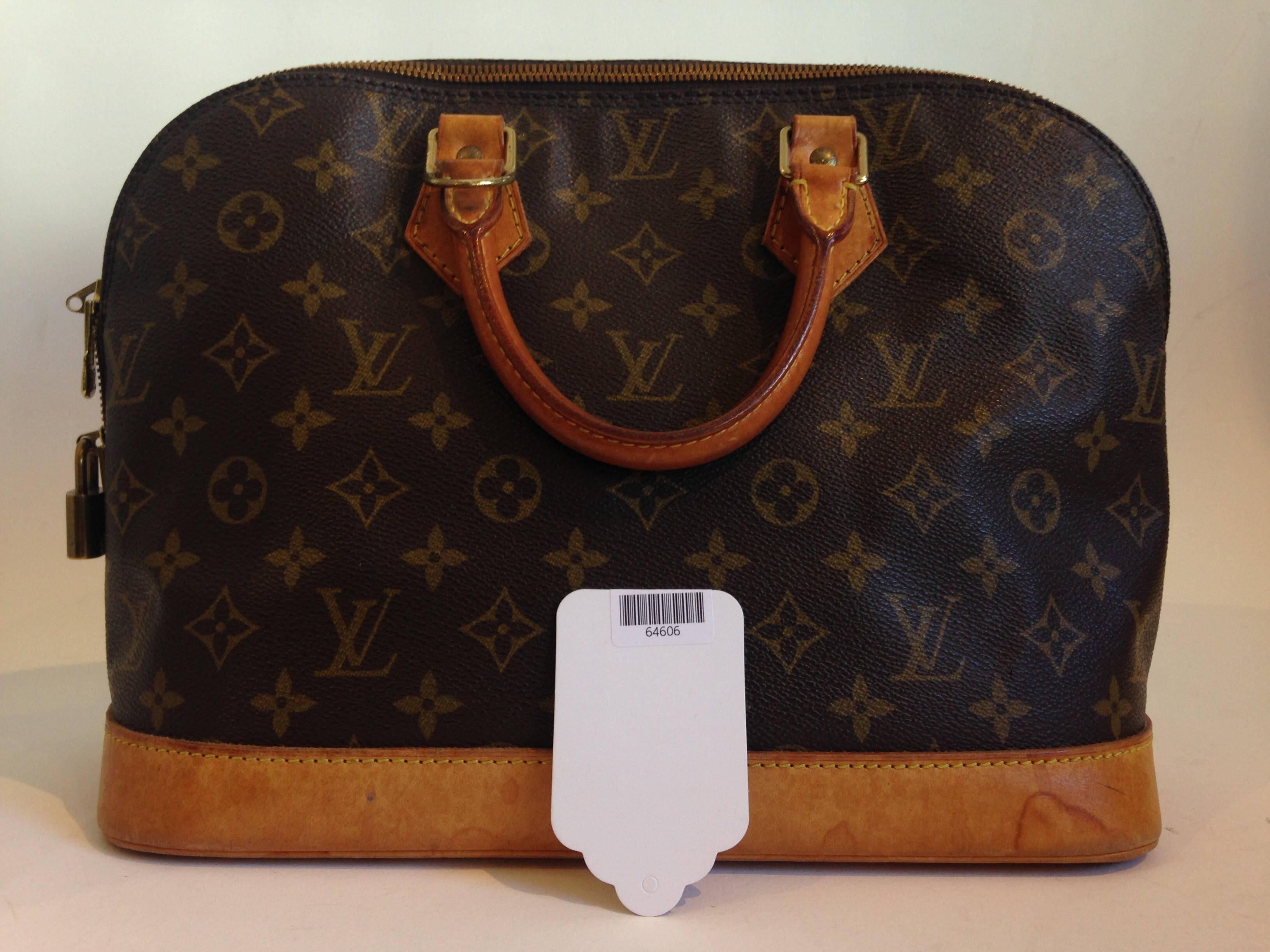 Louis Vuitton Monogram Alma Handbag 3