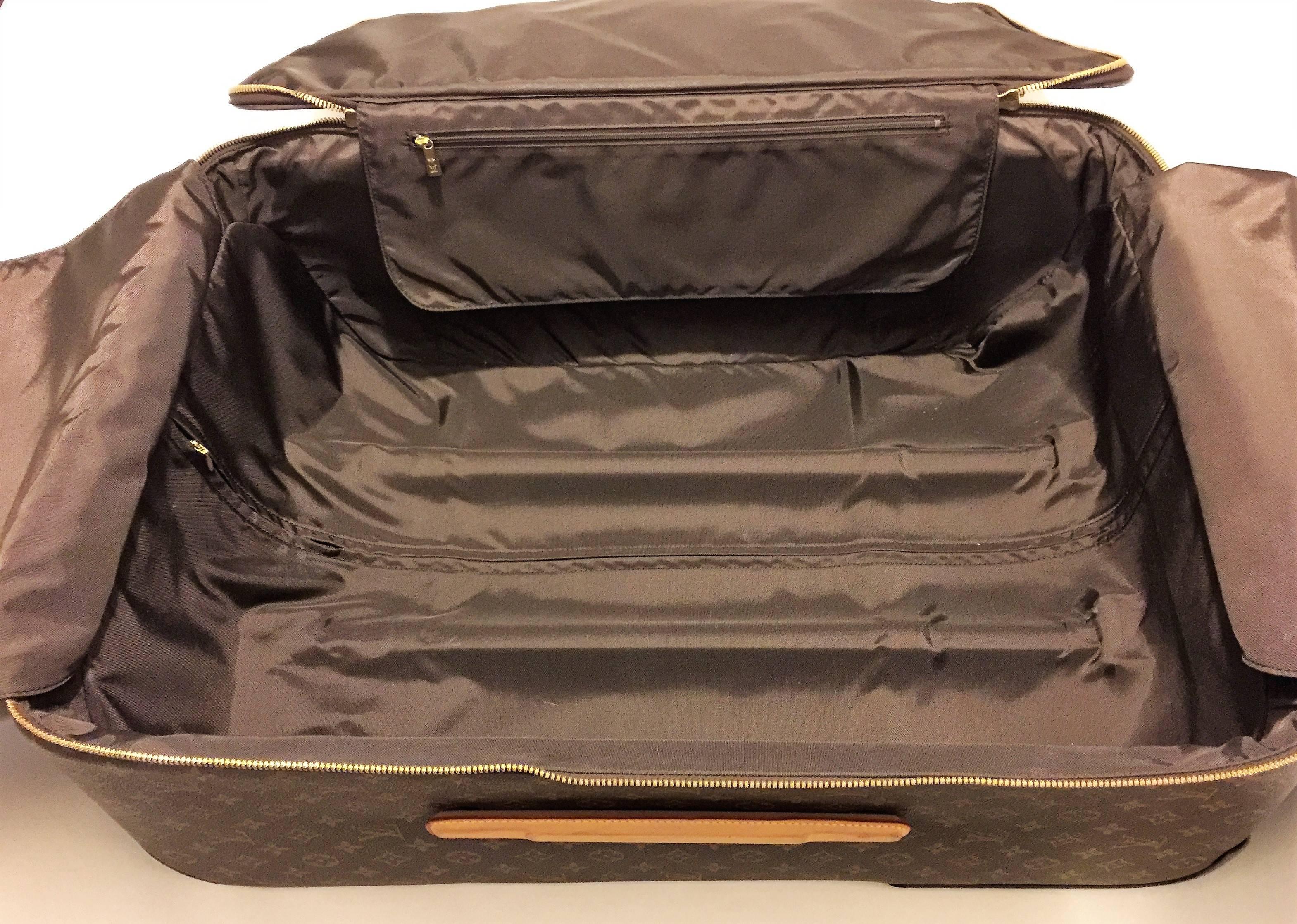 Louis Vuitton Pegase 65 monogram rolling suitcase. 1