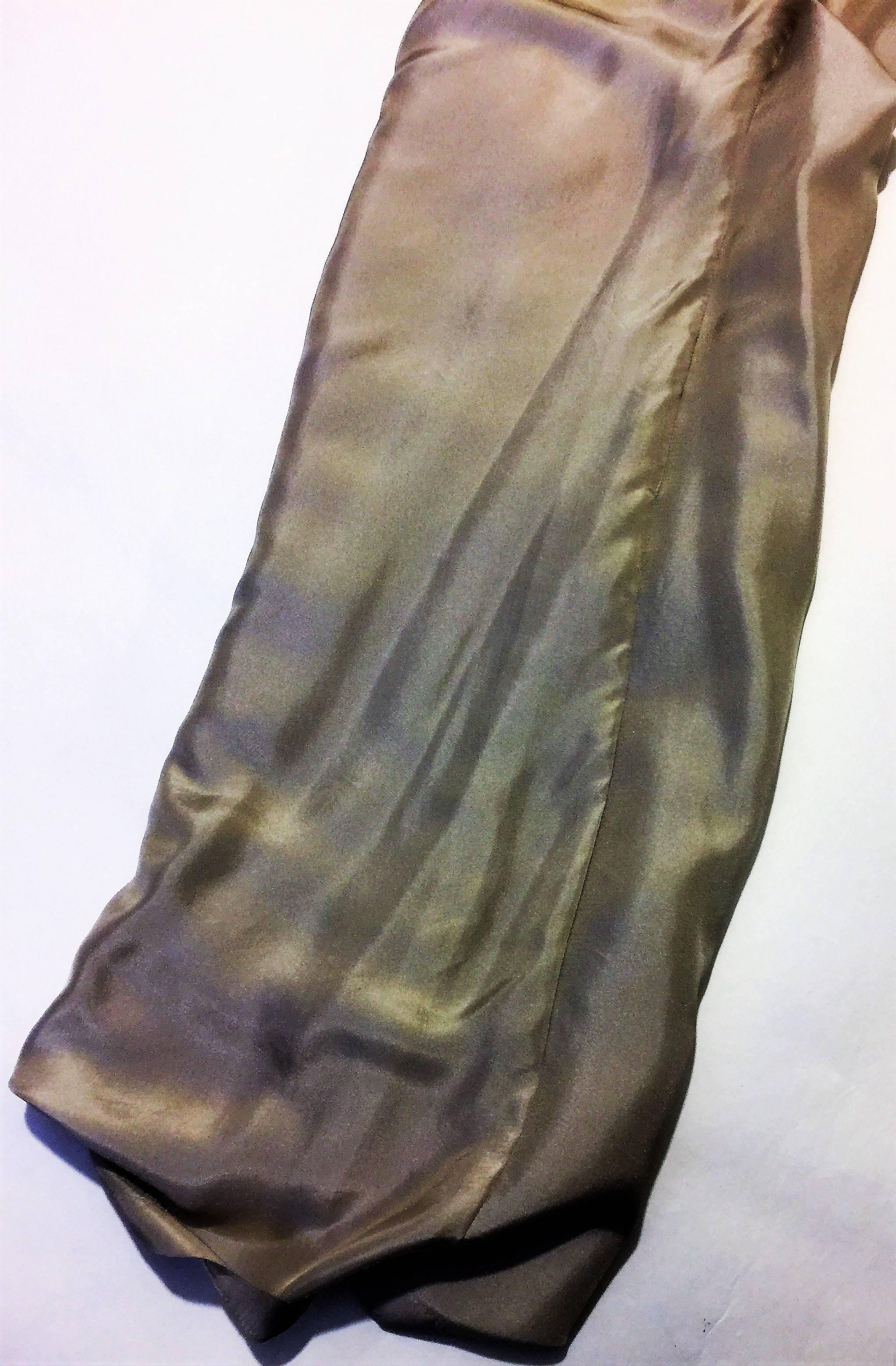 RALPH LAUREN Collection Platinum Italian made Pyjama Pants  In New Condition In By Appointment Only, GB