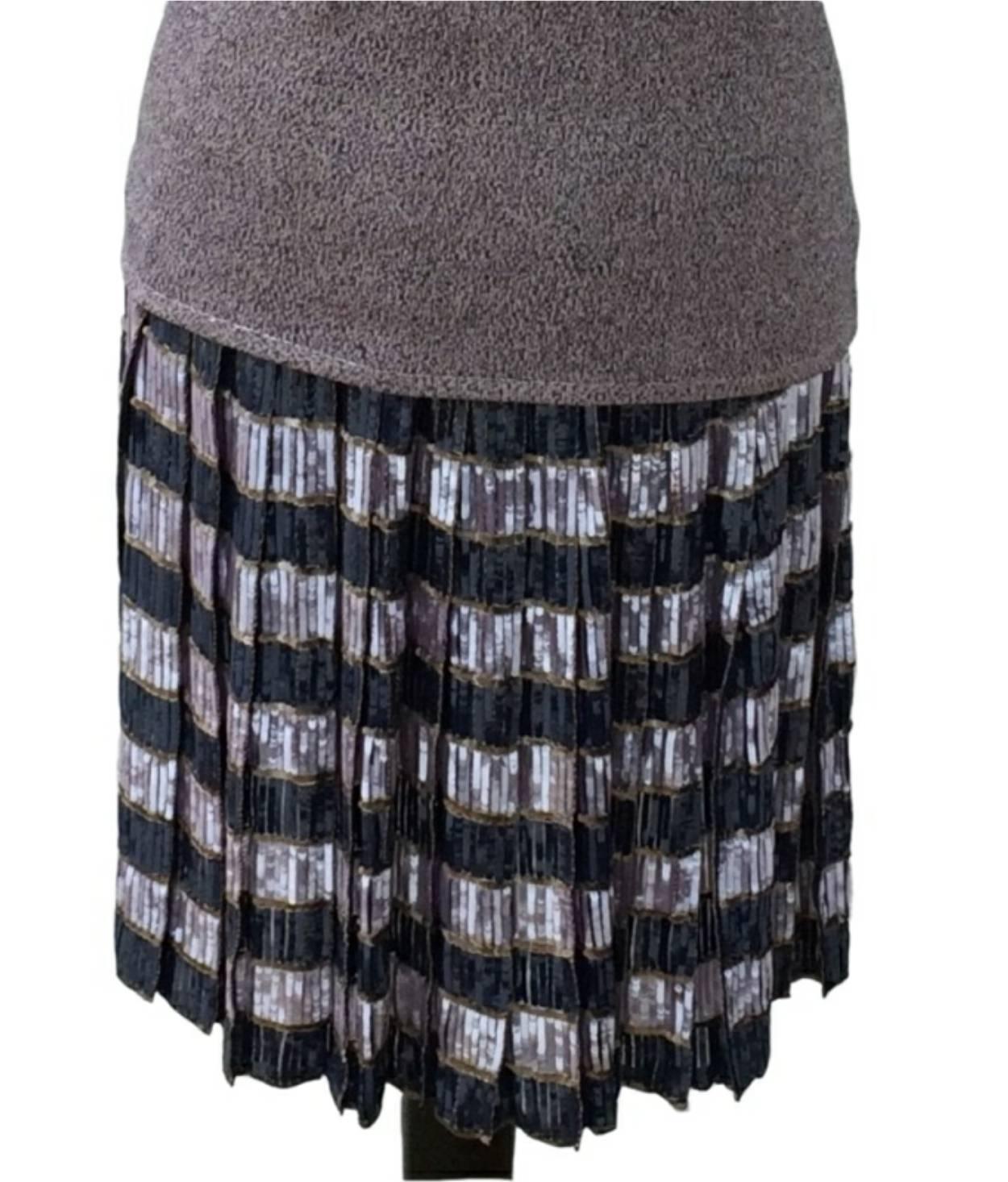 Valentino Sequin Skirt.   2