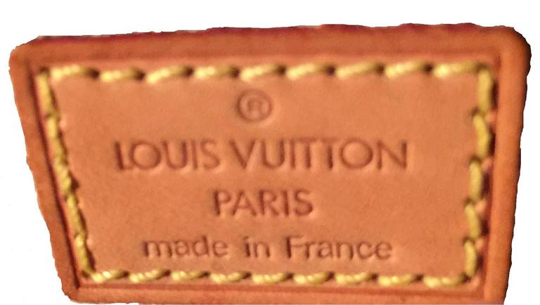 LOUIS VUITTON Monogram Trousse Demi Ronde Cosmetic Pouch M47520 LV