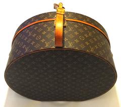 Vintage (1984) Monogram Boite Chapeaux Hat Box 50.