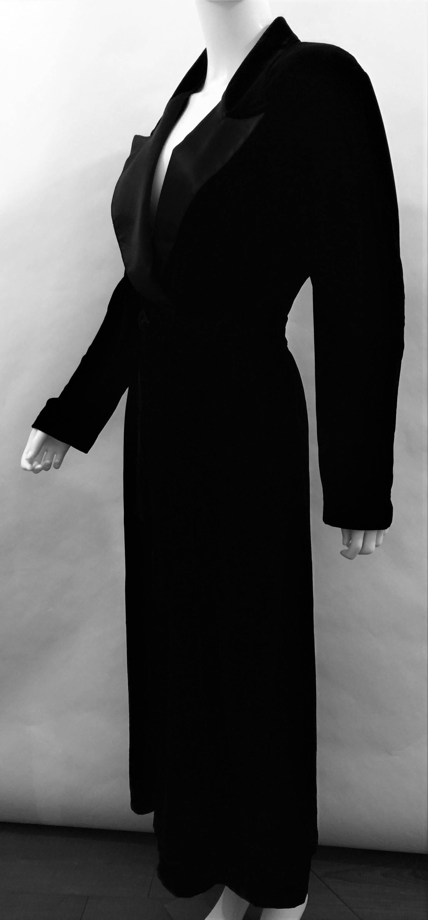 black velvet robe