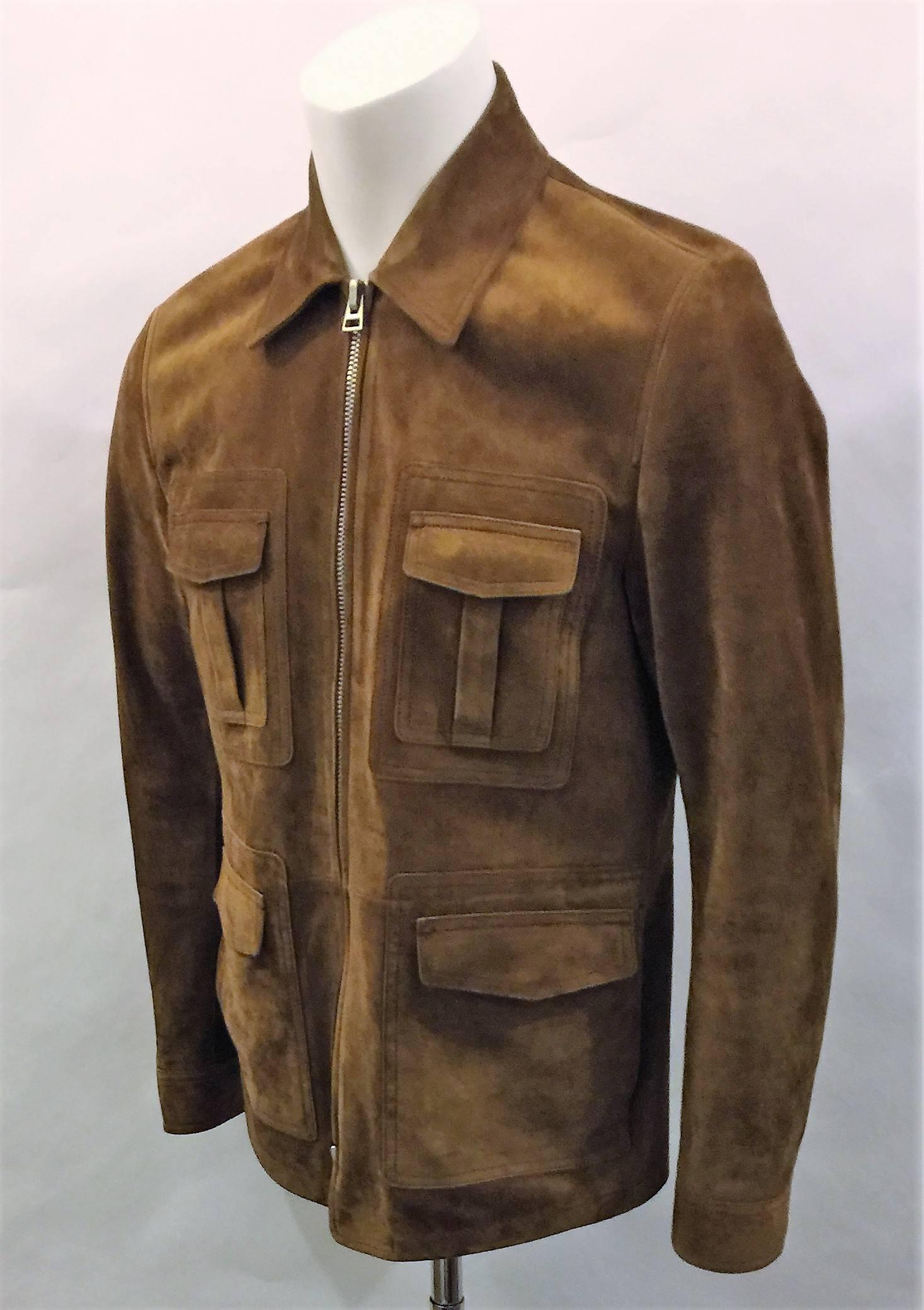 tom ford suede field jacket