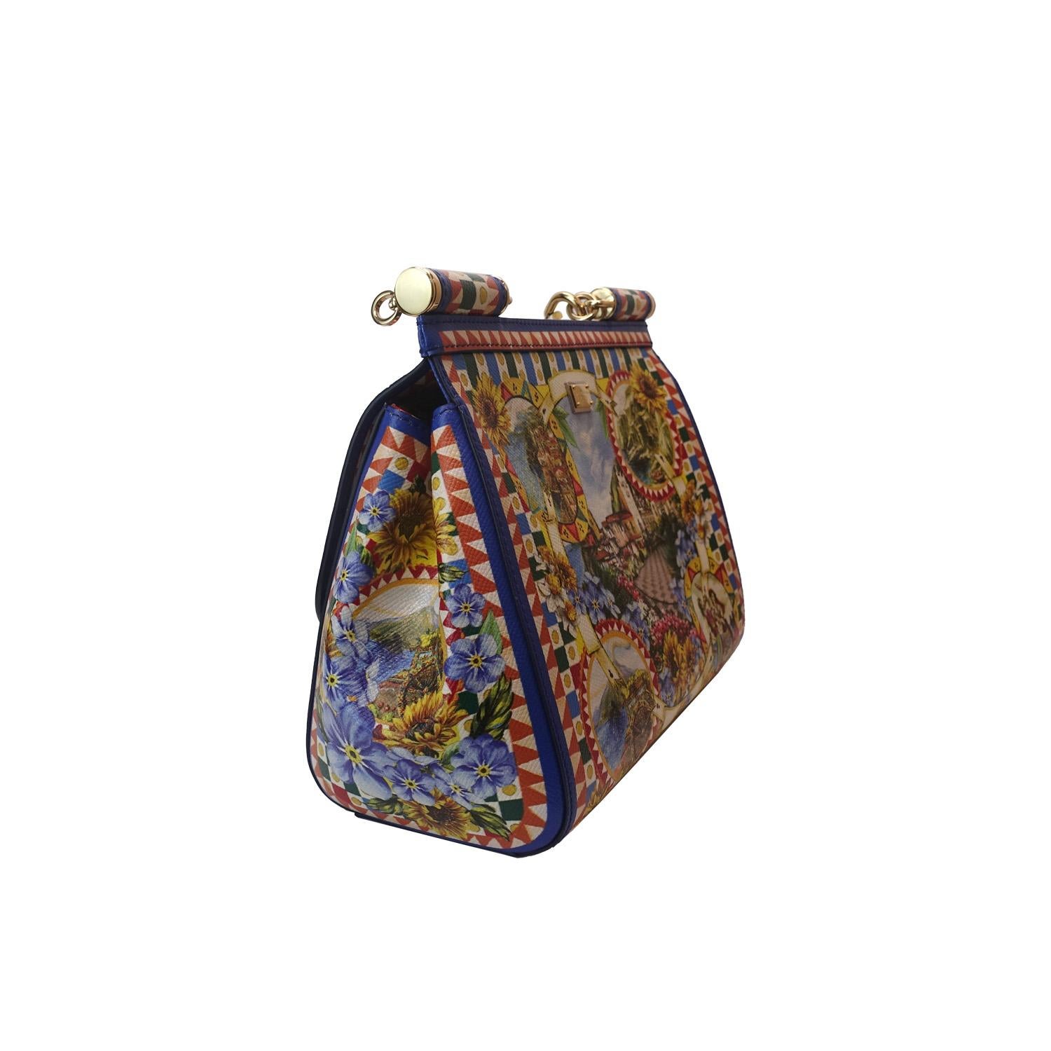 Gris Dolce & Gabbana Grand sac Miss Sicily Multi Colour en vente