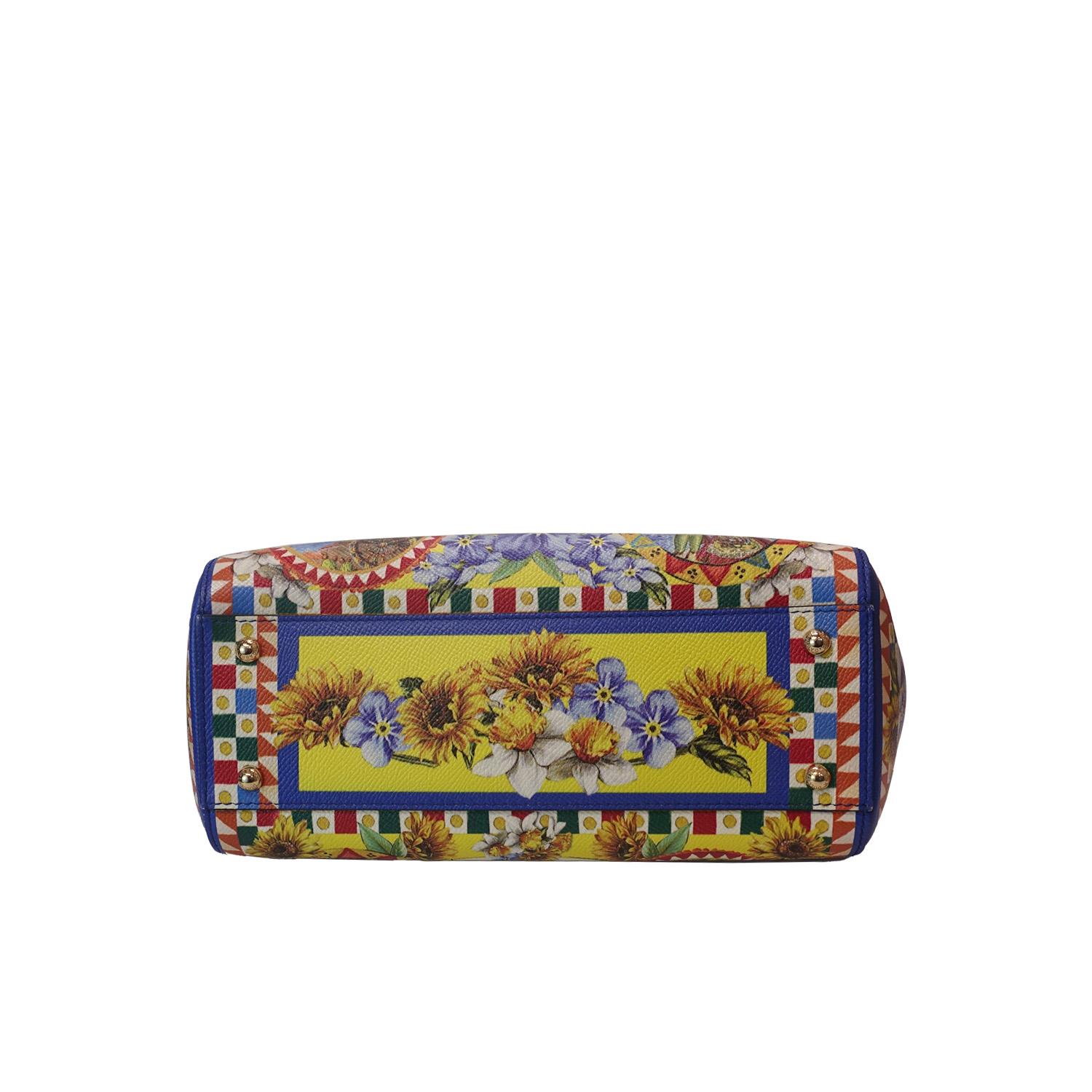 Dolce & Gabbana Grand sac Miss Sicily Multi Colour Unisexe en vente