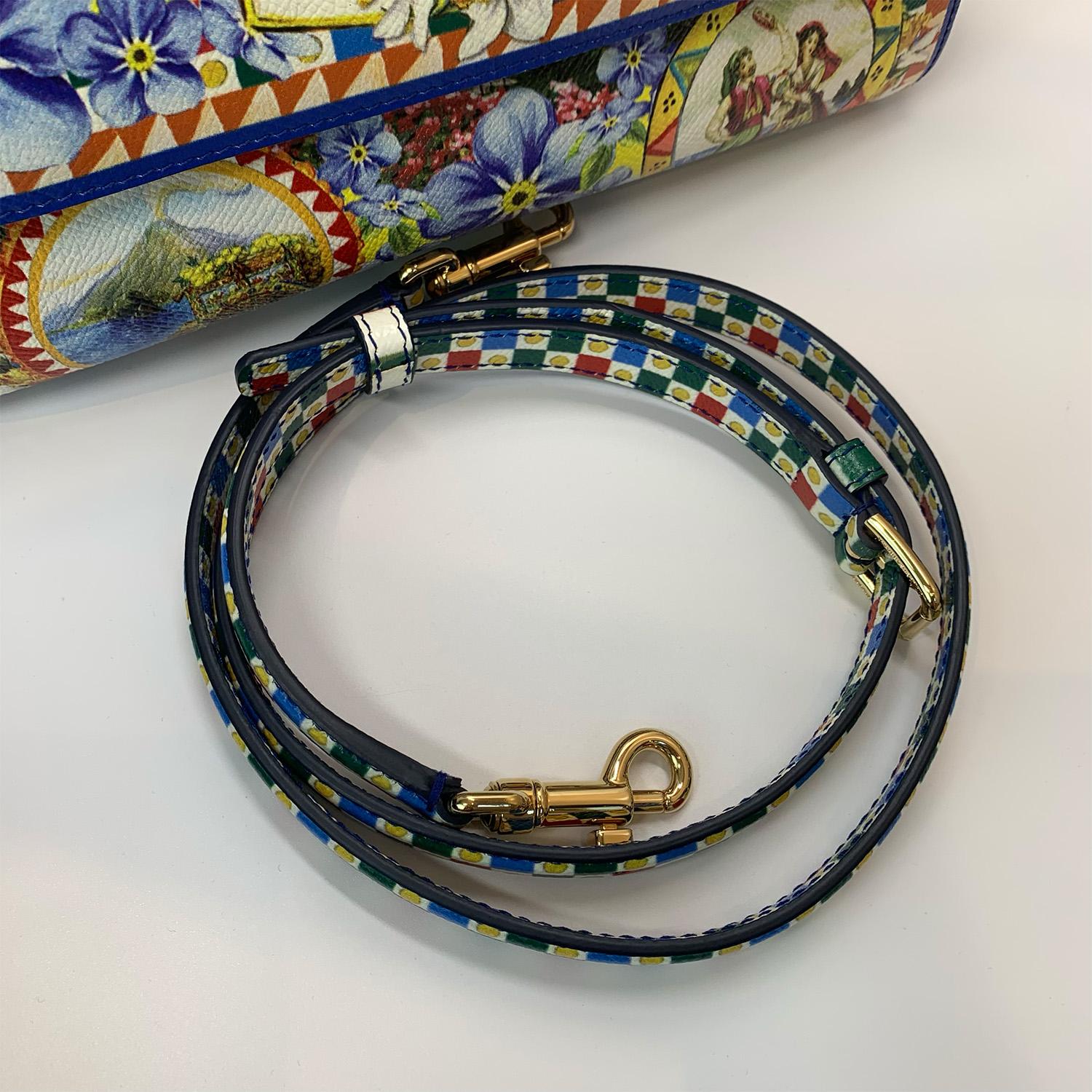 Dolce & Gabbana Grand sac Miss Sicily Multi Colour en vente 7