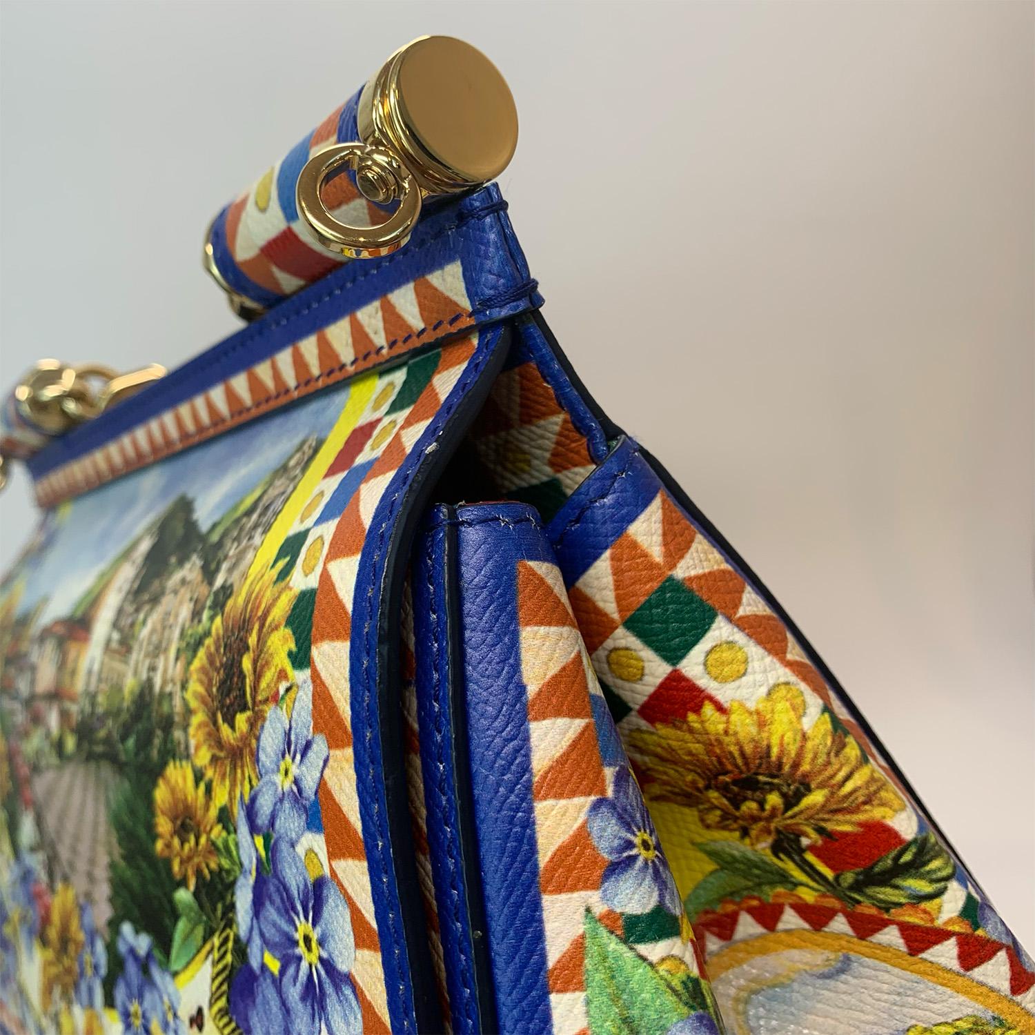 Dolce & Gabbana Grand sac Miss Sicily Multi Colour en vente 6