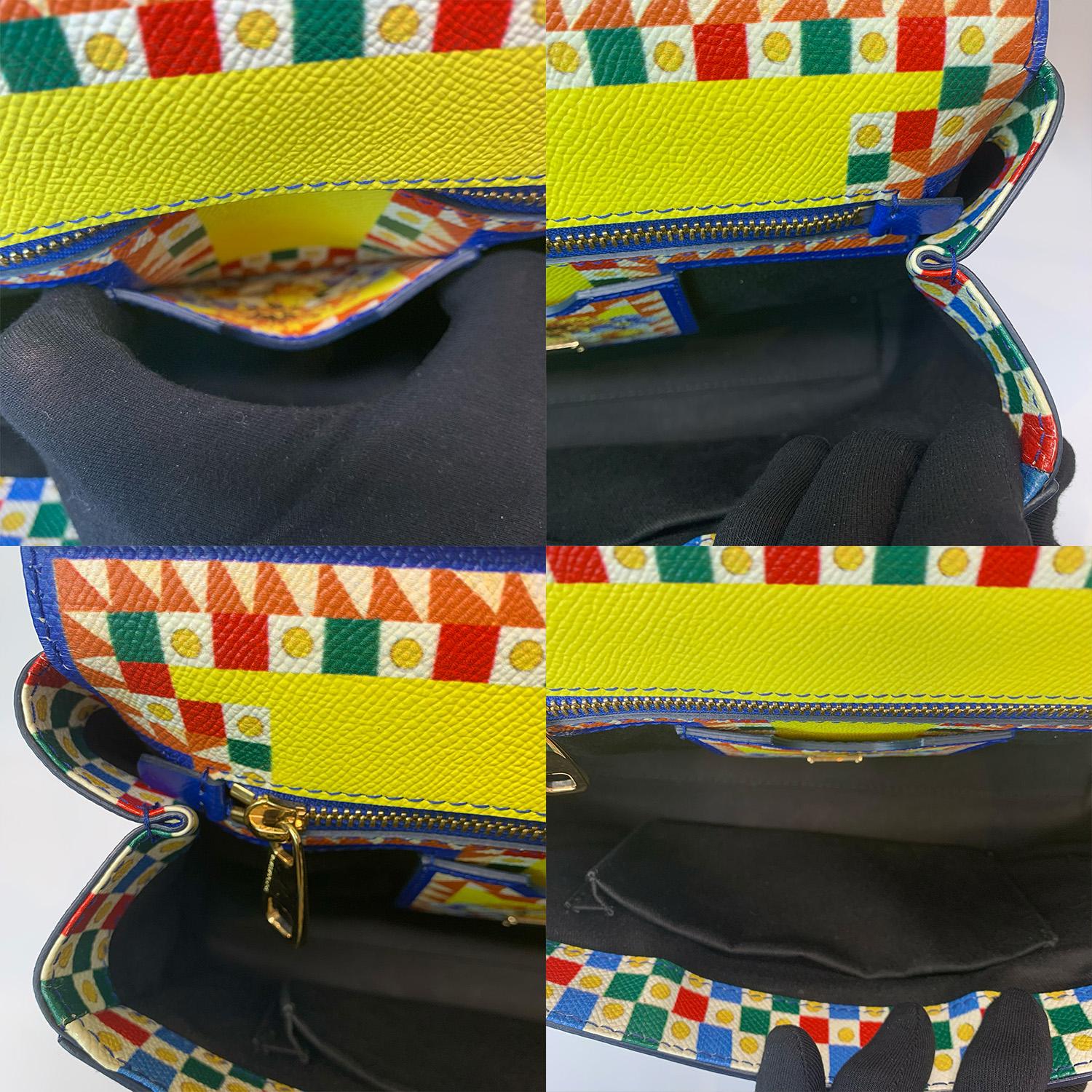 Dolce & Gabbana Grand sac Miss Sicily Multi Colour en vente 3