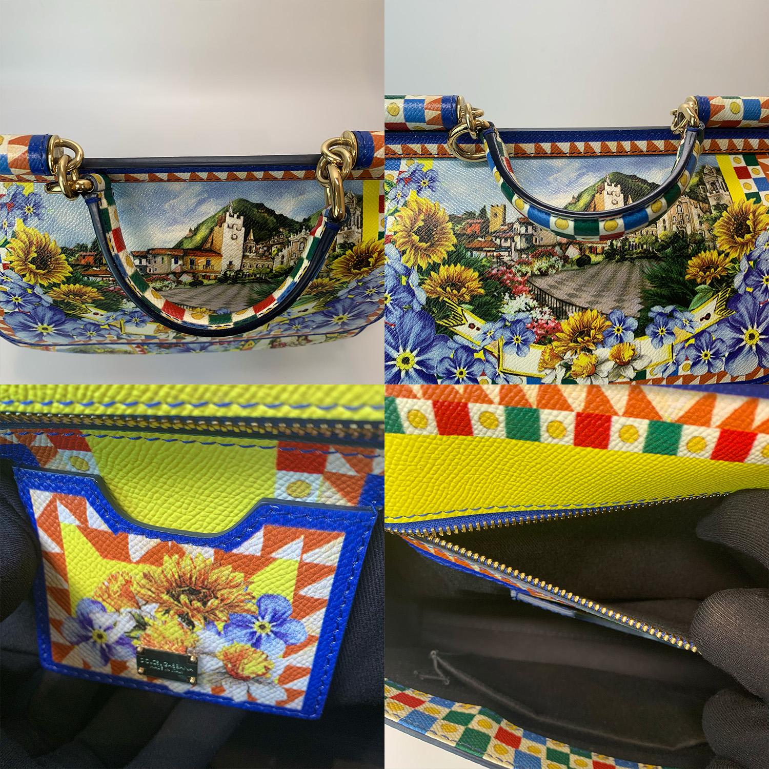 Dolce & Gabbana Grand sac Miss Sicily Multi Colour en vente 5