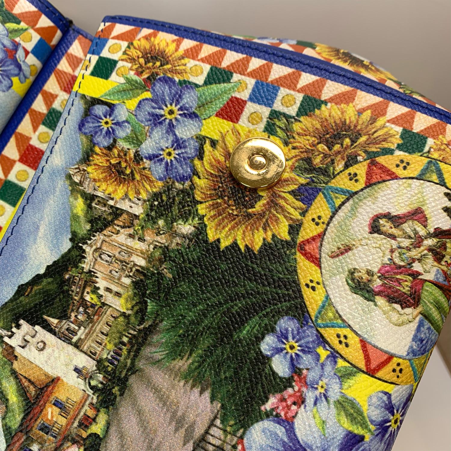 Dolce & Gabbana Grand sac Miss Sicily Multi Colour en vente 12