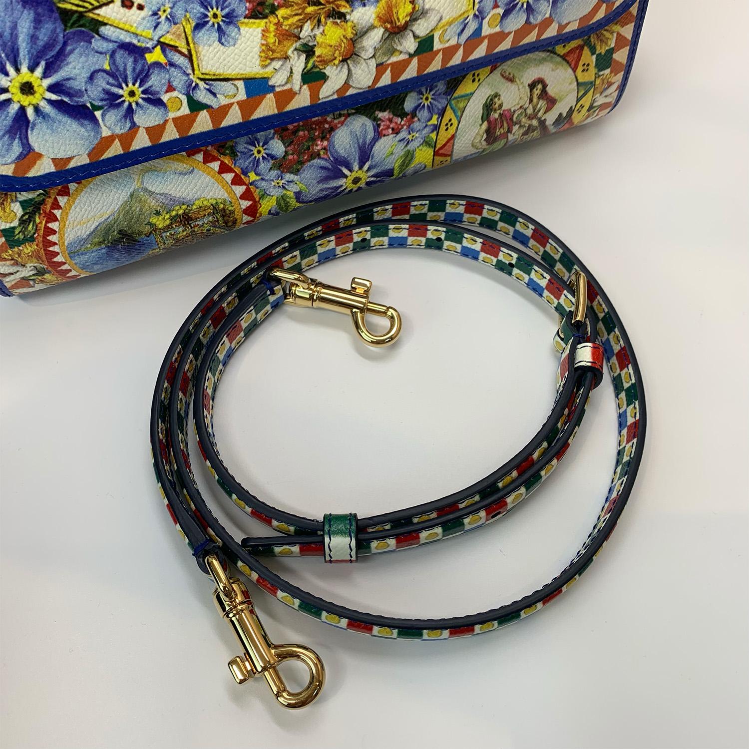 Dolce & Gabbana Grand sac Miss Sicily Multi Colour en vente 8