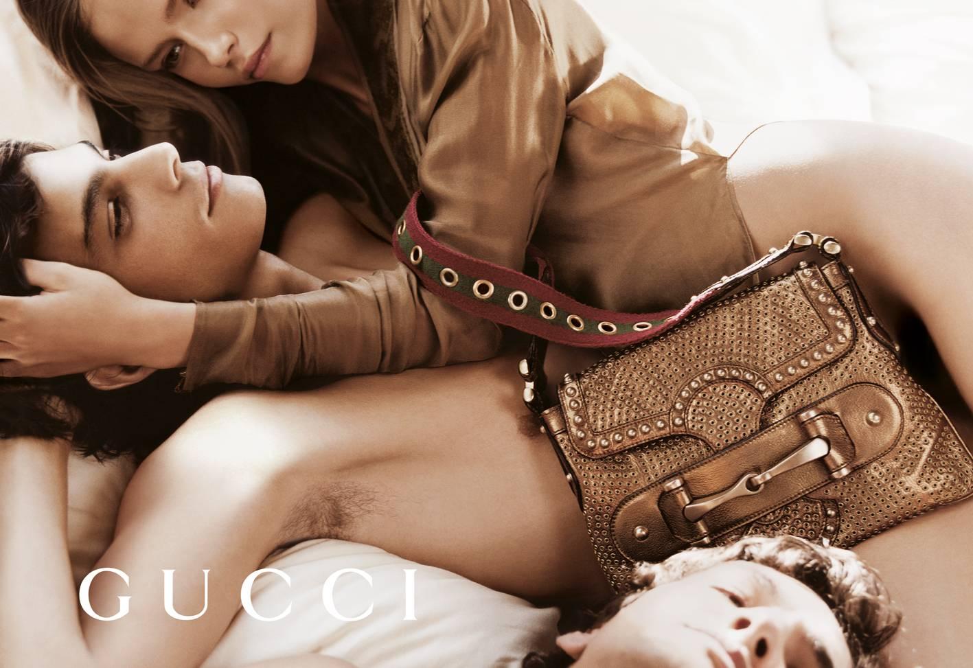Gucci Golden Studded Flap Bag 5
