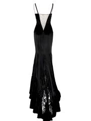 Seltene Dolce & Gabbana Lace Up "Bond Girl" Abendkleid