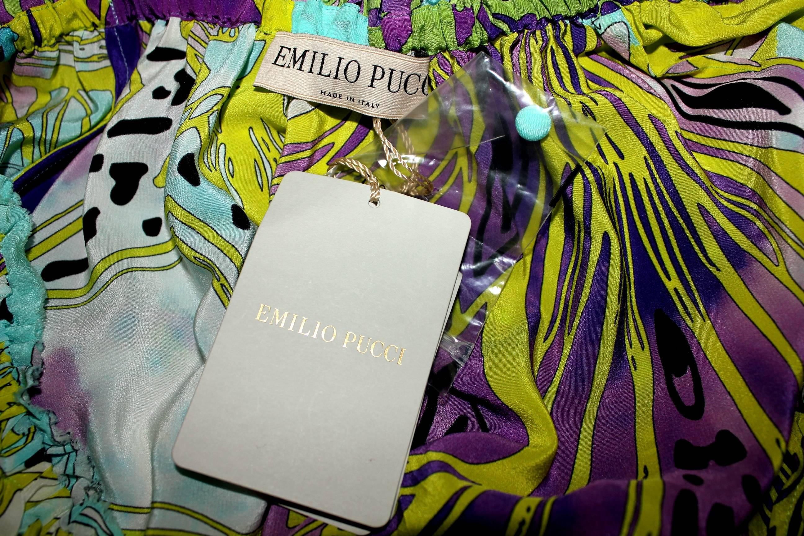 Emilio Pucci Signature Print Silk Jumpsuit 2