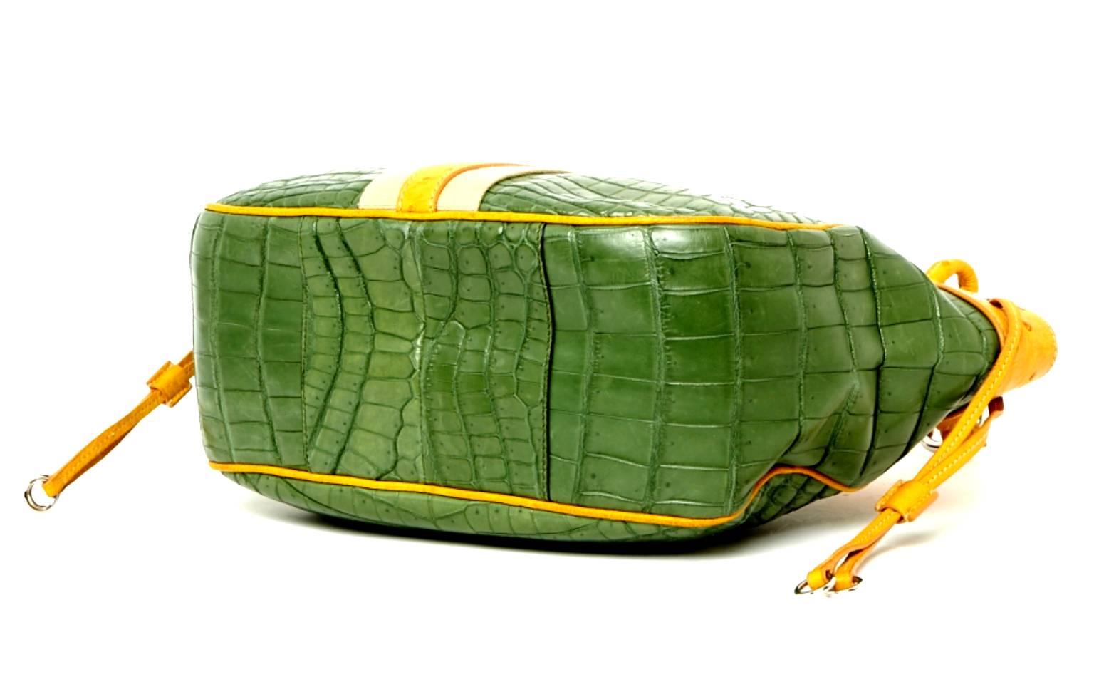 prada alligator handbag