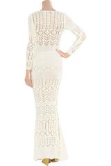 Gorgeous Emilio Pucci Crochet Knit Evening Gown