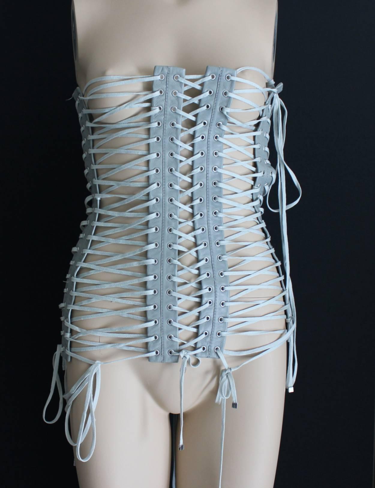 cage corset dress