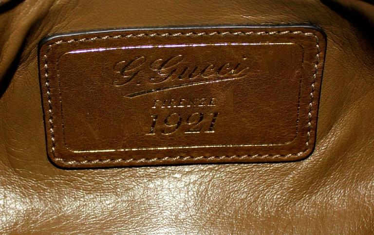 Stunning Gucci 1921 Horsebit Exotic Crocodile Sking Clutch Bag at ...