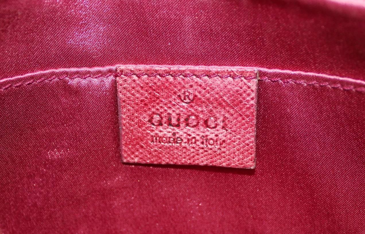 Bolso GUCCI by Tom Ford Rosa GG Monograma Logo Satinado Lagarto Barbiecore Horsebit en venta 11